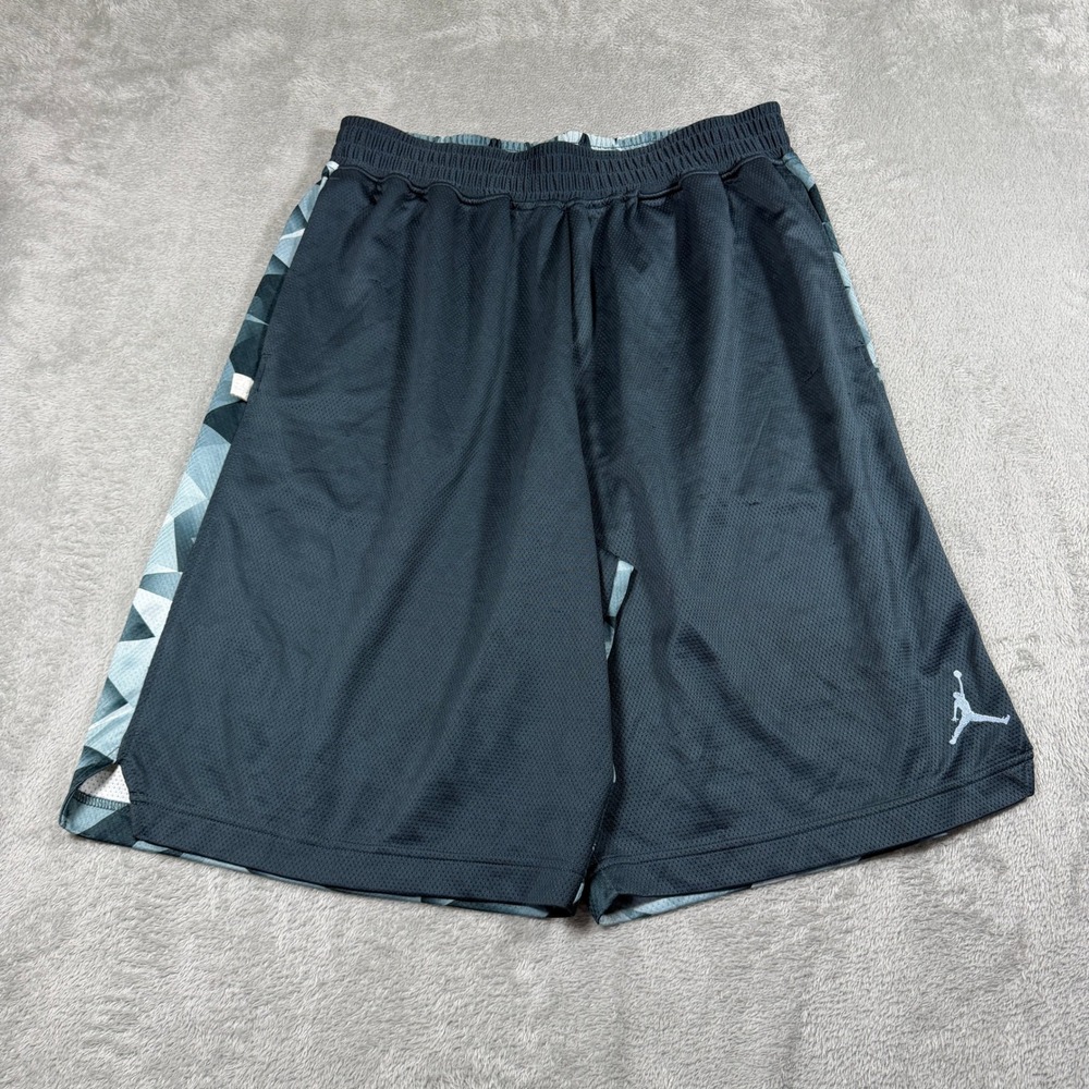 NIKE AIR JORDAN VII RETRO 7 "HARE" BASKETBALL SHORTS‎ MENS XL BLUE 642594-008